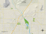 Political Map of Victorville  CA