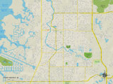 Political Map of Port Richey  FL