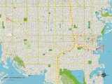 Political Map of Saint Petersburg  FL