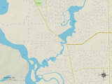 Political Map of Whiting  WI