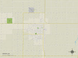 Political Map of Wasco  CA