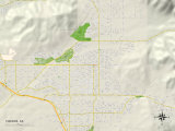 Political Map of Yucaipa  CA
