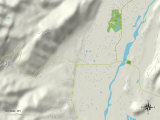 Political Map of Wilson  WY