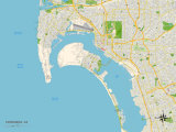 Political Map of Coronado  CA