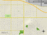 Political Map of Signal Hill  CA