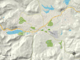 Political Map of Truckee  CA
