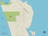 Political Map of Westport  WA