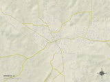 Political Map of Winfield  AL