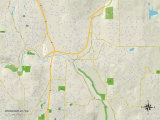 Political Map of Woodinville  WA