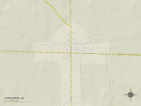 Political Map of Town Creek  AL