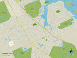 Political Map of Port Salerno  FL