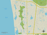 Political Map of Pelican Bay  FL