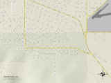 Political Map of South Taft  CA