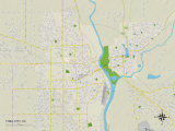 Political Map of Yuba City  CA