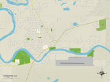 Political Map of Soldotna  AK
