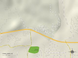 Political Map of Twin Lakes  CA