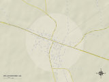 Political Map of Willacoochee  GA