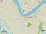 Political Map of Waggaman  LA