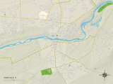 Political Map of Yorkville  IL