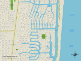 Political Map of Lighthouse Point  FL