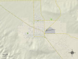 Political Map of Taft  CA