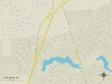 Political Map of Kent Acres  DE