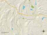 Political Map of Stockbridge  MA