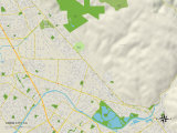 Political Map of Union City  CA