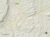 Political Map of Rock Springs  WY