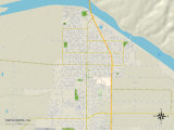 Political Map of Santa Maria  CA