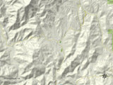 Political Map of Weaverville  CA