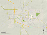 Political Map of Laramie  WY