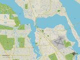 Political Map of Stuart  FL