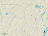 Political Map of Whitefield  ME