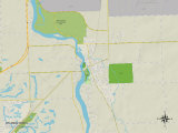 Political Map of Wilmington  IL