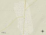 Political Map of Wisner  LA