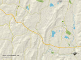 Political Map of West Stockbridge  MA