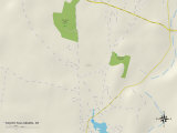 Political Map of South Fallsburg  NY