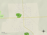 Political Map of Yale  MI
