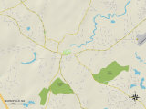 Political Map of Marshfield  MA