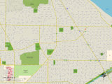 Political Map of Wilmette  IL