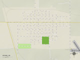Political Map of Wishek  ND