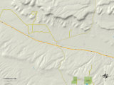 Political Map of Thoreau  NM