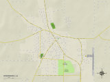 Political Map of Winnsboro  LA