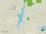 Political Map of Wonder Lake  IL