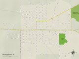 Political Map of West Branch  MI