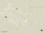Political Map of Ville Platte  LA