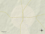 Political Map of Zebulon  GA