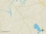 Political Map of North Pembroke  MA