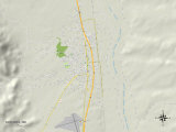 Political Map of Socorro  NM